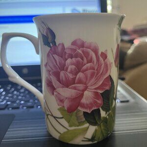 STECHCOL GRACIE "Floral" Bone China Coffee/Tea Cup NWOT